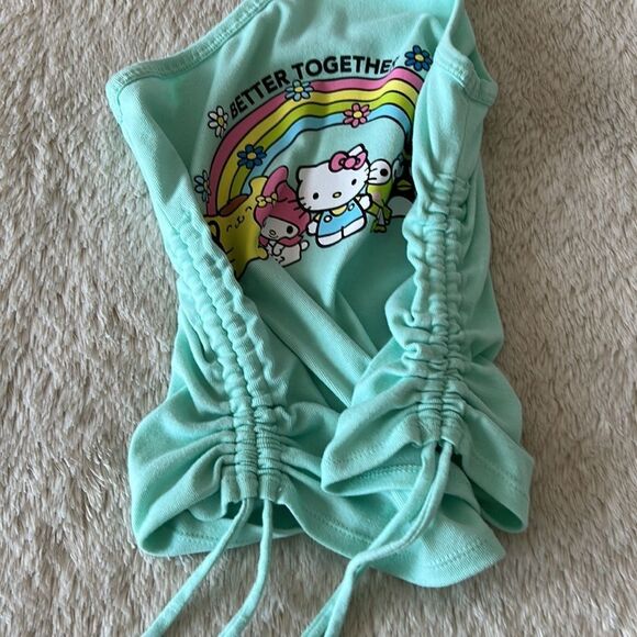 Hello Kitty and friends one shoulder top size medium - Picture 6 of 16